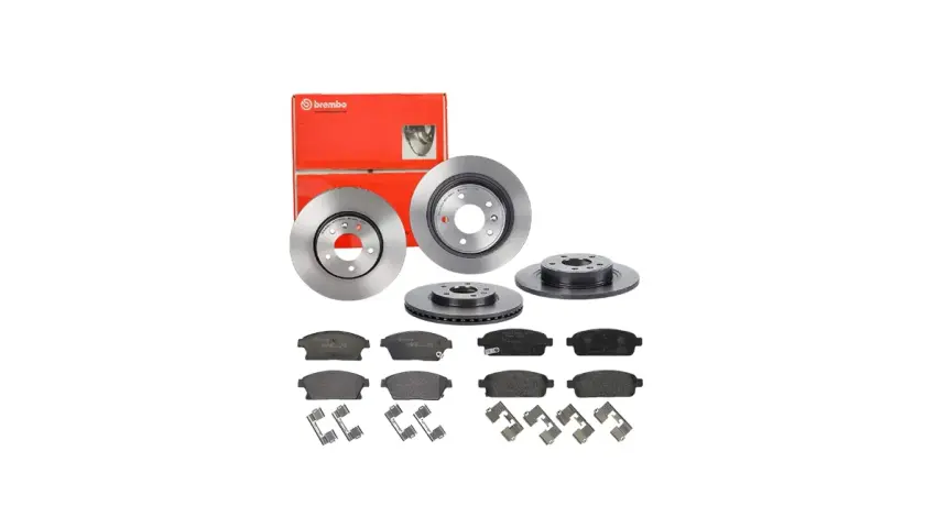 Bremsscheiben und Bremsbeläge für Opel Astra J von Brembo.