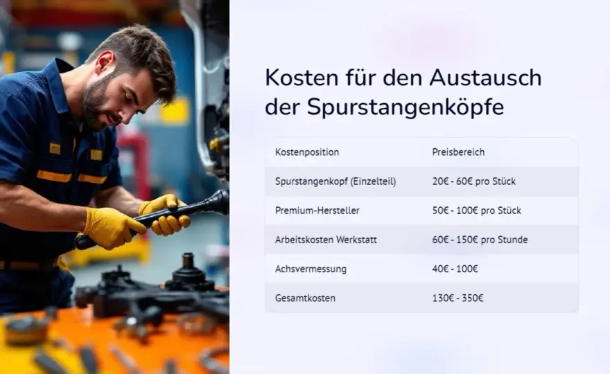 Spurstange wechseln - Kosten, Symptome & Spartipps