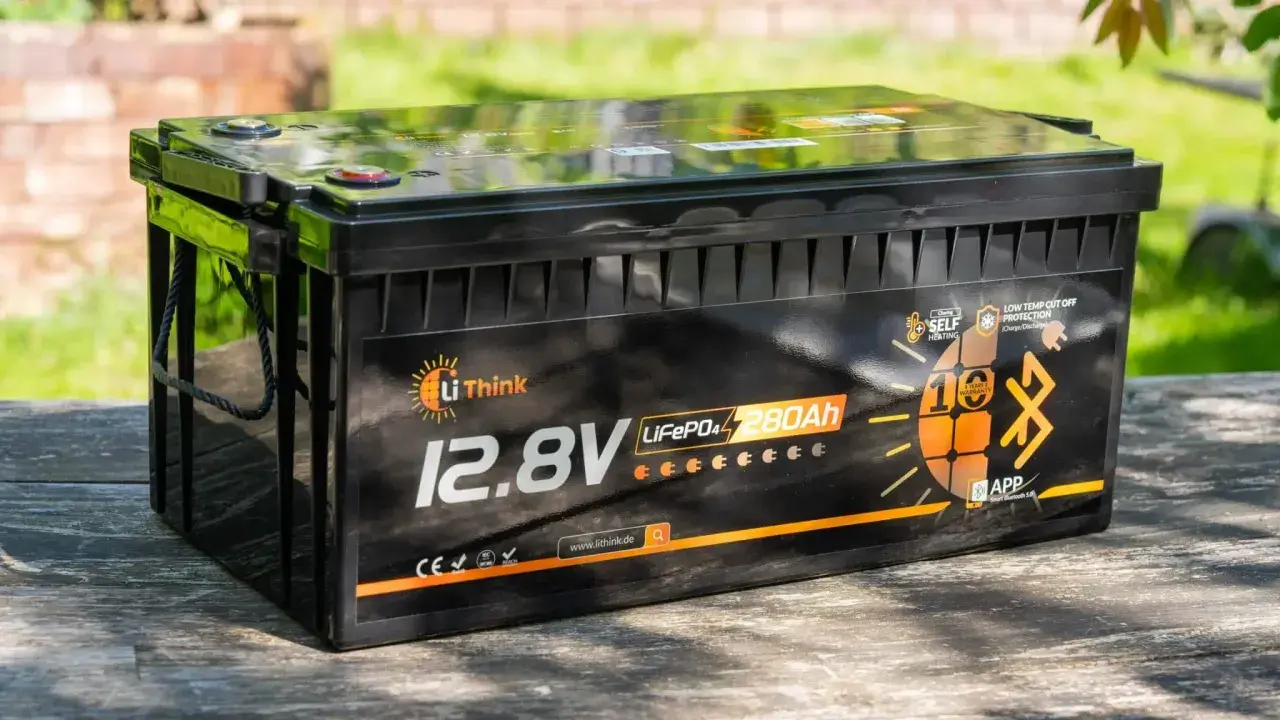 Li Think 12.8V 280Ah LiFePO4 Batterie mit Selbstheizung und App-Steuerung. Gute nty erfahrungen für Camper.