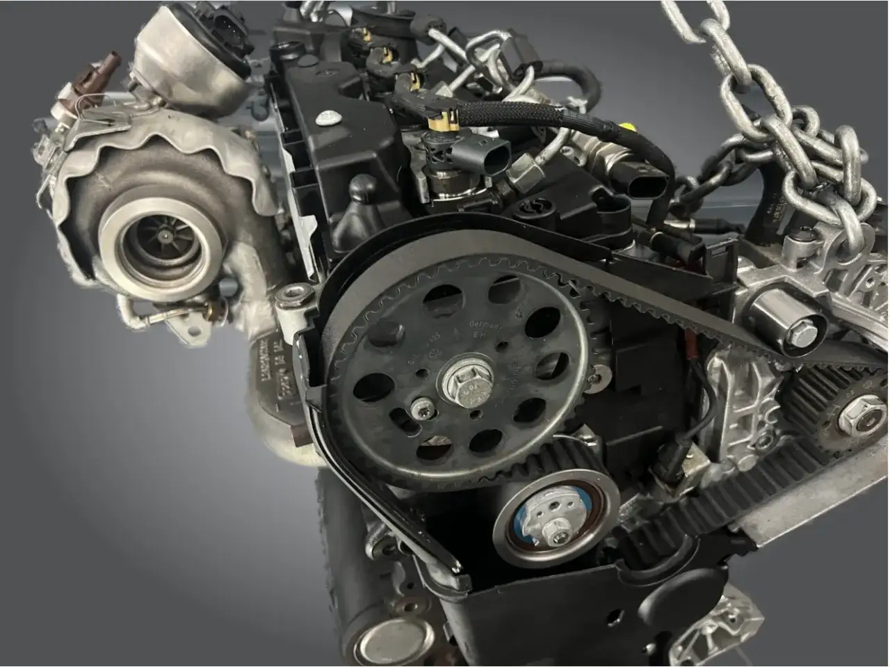 Audi A4 2.0 TDI 190 PS Motor mit Turbo und Zahnriemen. Mögliche Probleme mit dem Antriebsstrang.